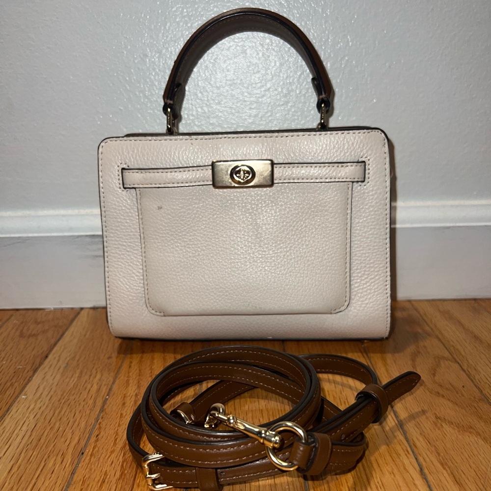 Coach Mini Lane Top Handle in Colorblock